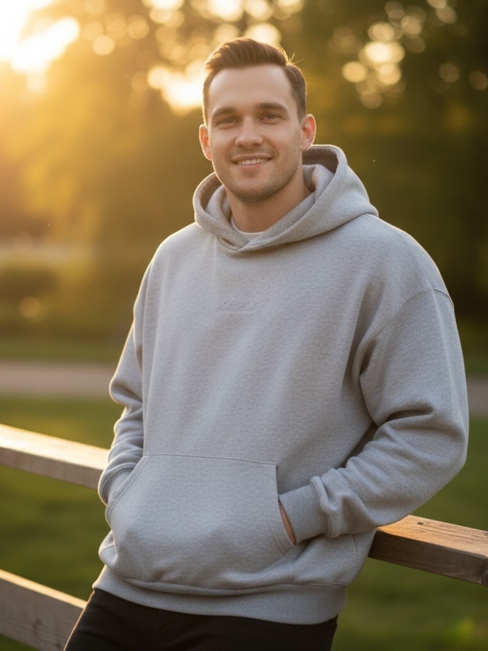 XL Fear of God Essentials Signature Classic Hoodie